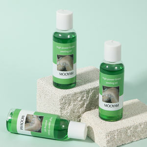 Óleo de peeling verde OEM de alta potência para clareamento da pele, óleo de peeling para remoção de cicatrizes e estrias, marca própria, 100ml - Product Image 4