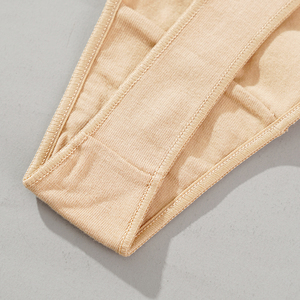 Biancheria intima da <span class=keywords><strong>donna</strong></span> semplice vita bassa estate pantaloni brasiliani all'ingrosso sport traspirante Sexy <span class=keywords><strong>perizoma</strong></span> di <span class=keywords><strong>cotone</strong></span> - Product Image 5