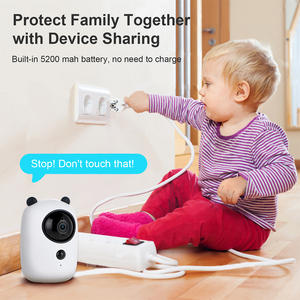 Besder 2K New Baby Audio Camera Baby Monitor <span class=keywords><strong>Eufy</strong></span> Cámara DE SEGURIDAD Cámara de seguridad inalámbrica - Product Image 2
