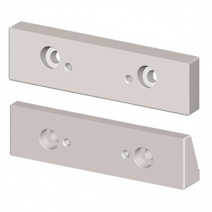 Juego de 2 mordazas lisas para tornillo de banco modular, ajuste preciso para tornillos de banco - Product Image 2