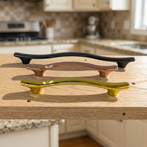 Modern Zinc Alloy <b>Cabinet</b> Handles Bar Shape <b>Gold</b> Black Antique Bronze Contemporary Kitchen Drawer Exterior Outdoor Living Room - Product Image 3