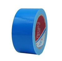 Ruban adhésif en tissu PE bleu, adhésif en caoutchouc activé par l'eau, ruban adhésif acrylique à fusion à chaud pour la couture de tapis, collage étanche