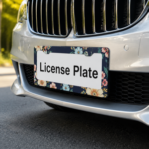 Marcos de Matrícula Personalizados de Aluminio al por Mayor, Diseño Móvil para Autos de EE. UU. y Canadá - 16x31cm, Decoración de Auto con Temática Diwali - Product Image 3