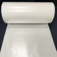 Film de laminage thermique/blanc nacré de 18 à 28 microns avec colle, pour sacs cadeaux/boîtes à bijoux, laminé, toutes tailles