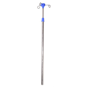 Stainless Steel Iv Stand Adjustable Height <b>Foldable</b> Drip Holder For Home Use Sy 03 - Product Image 1
