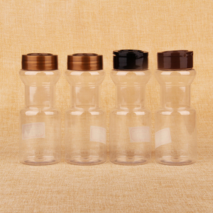 Commercio all'ingrosso eco-friendly PET plastica vasetti di spezie piccolo a buon mercato bottiglia di barattolo con Shaker coperchio per alimenti per bambini e capacità 100ml-500ml - Product Image 3