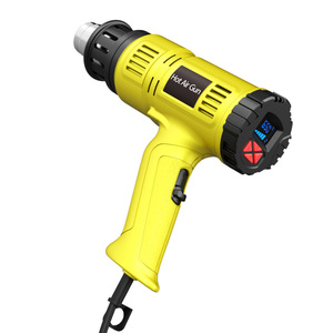 Qili công nghiệp tự làm điện màu xanh ánh sáng kỹ thuật số hiển thị nút điều chỉnh nhiệt độ không khí nóng Súng ODM-620A 2000W 110V - Product Image 5