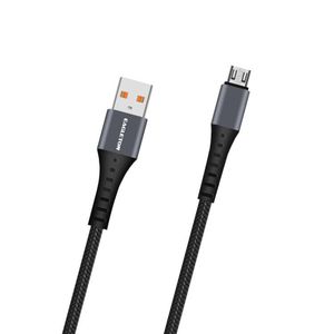 1m/tùy chỉnh <span class=keywords><strong>USB</strong></span> dòng dữ liệu Nylon bện cáp 5V 2.4A sạc nhanh micro <span class=keywords><strong>USB</strong></span> cáp điện thoại di động phụ kiện - Product Image 4