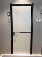Porte intérieure en bois personnalisable, mélamine, dernier design de porte en bois, portes intérieures en MDF pour la conception de maisons