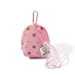 <span class=keywords><strong>Sac</strong></span> <span class=keywords><strong>à</strong></span> main en toile de luxe avec motif de fraises, mini <span class=keywords><strong>sac</strong></span> <span class=keywords><strong>à</strong></span> dos, porte-clés, <span class=keywords><strong>sac</strong></span> <span class=keywords><strong>à</strong></span> main imprimé de fraises roses, porte-clés, étui pour écouteurs, pochette pour gloss <span class=keywords><strong>à</strong></span> lèvres - Product Image 3