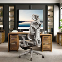 Chaise de bureau ergonomique en maille avec appui-tête 3D pour la vente en gros
