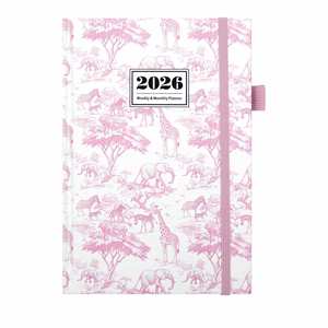 Agenda 2026 A5 en anglais : Carnet de planification et de notes avec calendrier et organiseur de tâches - Product Image 4