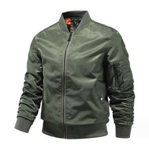 Hombres primavera otoño deporte al aire libre cremallera Streetwear chaqueta táctica bombardero chaqueta Softshell nuevas chaquetas de piloto de vuelo - Product Image 1