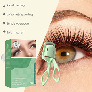 Wholesale <b>USB</b> Rechargeable Electric <b>Mini</b> Heated Eyelash Curler Tool Long Lasting Heated Eyelash Comb GZ RTS Bulk Mixed Order - Product Image 2
