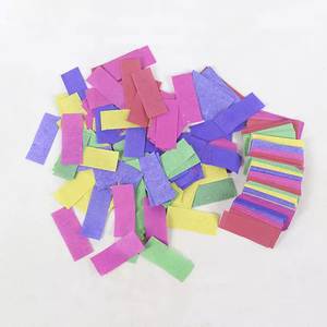 Chất lượng tốt nhất giấy Đảng gói mô Halloween <span class=keywords><strong>Confetti</strong></span> UV kết hợp màu sắc hình chữ nhật 1.7*5.5cm jinxin thương hiệu TNT Giới tính tiết lộ - Product Image 6