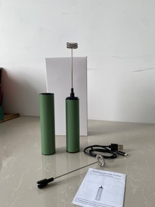 Espumador de Leche Eléctrico de Acero Inoxidable, Batidora de Café Portátil Recargable, Batidor de Huevos - Product Image 4