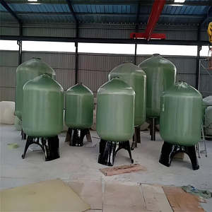 Tanque de Filtro frontal de tratamiento de agua industrial Recipiente de filtro de presión FRP Recipiente de suavizante de resina Tanque de agua de filtro FRP - Product Image 6