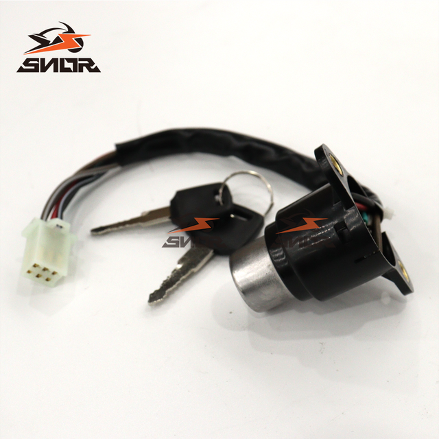 SNOR Motorcycle Switch Encendido for AKT NKD Lock Ignition Switch Switch Lock