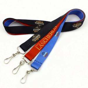 Wholesale Customized Event Lanyard with Sublimation Flags and Silk Screen Printing Logo Printed - Product Image 4