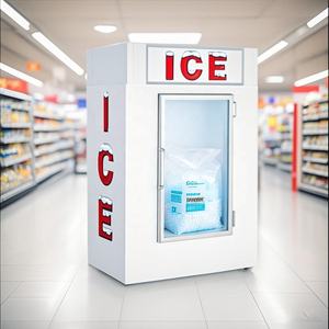 Fournisseur commercial d'<span class=keywords><strong>armoire</strong></span> de congélateur d'affichage de stockage de sacs de glace emballés d'intérieur pour la glace - Product Image 1