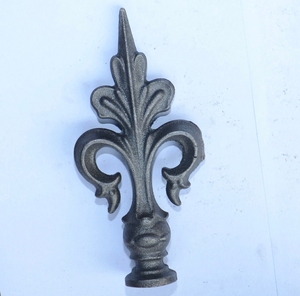 Чугунный кованый штырь для декоративных элементов кованых ограждений - Product Image 1
