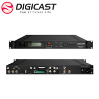 DMB-9060B integrado receptor decodificador IRD de difusión de TV Digital equipos Multi-canal profesional IRD para DVB sistema