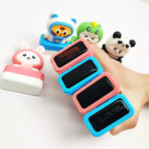 Sello <span class=keywords><strong>de</strong></span> tinta <span class=keywords><strong>de</strong></span> sello <span class=keywords><strong>de</strong></span> plástico <span class=keywords><strong>para</strong></span> niños con logotipo personalizado, sellos <span class=keywords><strong>de</strong></span> juguete <span class=keywords><strong>de</strong></span> profesor Flash bonitos <span class=keywords><strong>para</strong></span> ropa <span class=keywords><strong>de</strong></span> bebé y ropa con nombre - Product Image 2