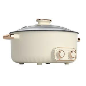 Enjoy the Freedom of Cordless Cooking with the 6L Electric Cooker Pot - Savour Delicious Meals with our Electric Hot Pot Pan