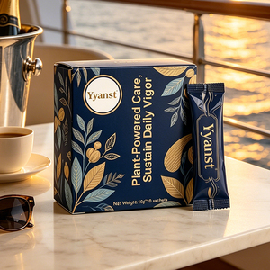 กาแฟพรีเมียมบอทานิคอลอินฟิวชั่น กาแฟสำเร็จรูปผสมสารสกัดจากธรรมชาติเพื่อฟื้นฟูพลังร่างกาย รับผลิตแบบ OEM ODM กล่องพร้อมโลโก้ตามสั่ง - Product Image 2