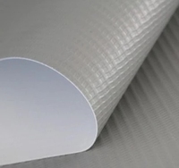 Bannière en vinyle rétroéclairé durable, imprimable recto-verso, brillant, laminé/avec dos blanc/occultant