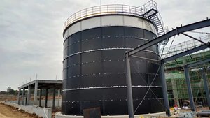 Serbatoio Schumann di Grande Capacità 4000m in Acciaio 316L, Digestore Anaerobico Automatico, Reattore con Garanzia di 2 Anni, <span class=keywords><strong>Biogas</strong></span> Ecologico - Product Image 6