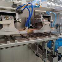 Machine de formage, remplissage, scellage et étiquetage entièrement servo pour sachets Doypack de détergent liquide et produits chimiques quotidiens en emballage stand-up