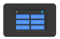500Amp Smart Shunt Battery Monitoring System LCD BT RS485 ABS Capacity Volt Meter for Lithium Lead Acid Lifepo4