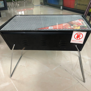 Hot <strong>Sale</strong> Mini Outdoor Portable Stainless Steel BBQ Grill Folding <strong>Charcoal</strong> <strong>Barbeque</strong> for 2-3 People with Flame Safety Device - Product Image 3