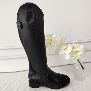 <span class=keywords><strong>Bottes</strong></span> à fermeture éclair confortables pour enfants avec mollet large et largeurs variées, <span class=keywords><strong>bottes</strong></span> hautes jusqu'au genou, <span class=keywords><strong>bottes</strong></span> d'équitation, <span class=keywords><strong>bottes</strong></span> de cavalier - Product Image 2