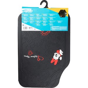Coppia di tappetini per auto Minnie Mouse, in PVC, universali - Product Image 4