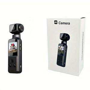 K2F Pocket Action <strong>Camera</strong> 4K WIFI <strong>Night</strong> <strong>Vision</strong> Face Tracking 270-degree Rotation <strong>Handheld</strong> Waterproof Projection Cycling Sports - Product Image 1