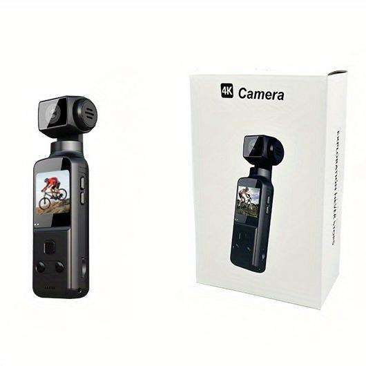 K2F Pocket Action Camera 4K WIFI Night Vision Face Tracking 270-degree Rotation Handheld Waterproof Projection Cycling Sports
