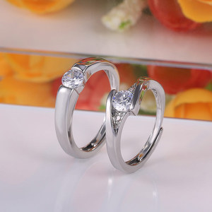 Elegant <b>Open</b> <b>Ring</b> For Women Sparkling Inlaid Design Minimalist Fashion Jewelry - Product Image 4