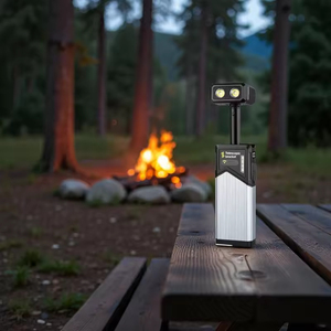 Nueva Lámpara de Trabajo LED de Alta Luminosidad, Ajustable, con Batería de Litio, Portátil, Moderna, de Vidrio para Exteriores, Telescópica y Giratoria para Camping - Product Image 3