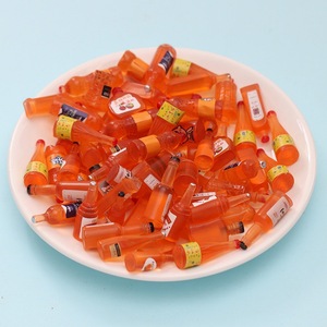 Miniature en résine en forme de bouteille, pour bijoux DIY, veilleuse, jouet artisanal, ornement, en plastique, style frais et doux - Product Image 3
