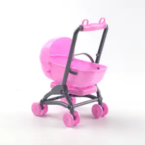 Poupée Poussette de Bébé Simulation 2 Avec Poussette Gros Garçon Enfant Maison de Jeu Bb Voiture Petits Ornements Jouet Accessoires