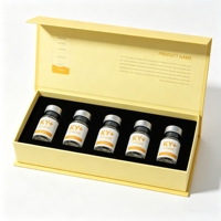 Cartons d'emballage personnalisés de luxe pour peptides, boîtes de rangement scellées pour matériaux peptidiques de 3 ml et 5 ml