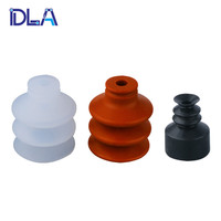 Ventouse industrielle à 3 soufflets, coussinet pneumatique en silicone compatible Tianxing CRG pour bras de robot