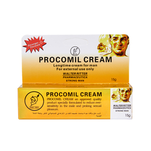 Hoogwaardige Procomil crème voor mannen, natuurlijke kruidengel voor penisverzorging, effectief, 15g, gele seksvertragende crème - Product Image 2