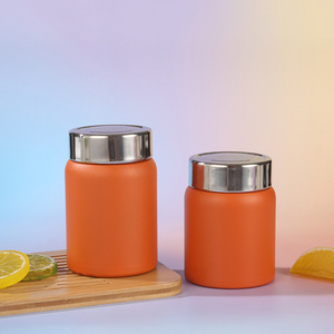 Frasco de bebé de 240ml/280ml, <span class=keywords><strong>termo</strong></span> aislado, pequeño tarro redondo para sopa, gachas, contenedor de comida, fiambrera para niños - Product Image 6