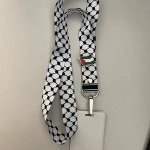 Cordón de Palestina gratis Keffiyeh flores sandía y aceitunas cinta de cordón para el cuello