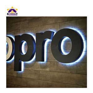 Enseigne extérieure en acier inoxydable, lettres lumineuses 3D en acrylique de luxe pour publicité, logo LED - Product Image 5