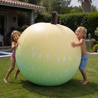 Poire gonflable personnalisée pour la décoration d'événements festifs, la publicité commerciale, les événements de carnaval