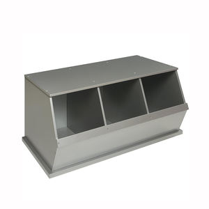 Armoire de rangement pour enfants de conception moderne fournissant un <span class=keywords><strong>coffre</strong></span> à jouets en bois empilable à prix raisonnable avec couvercle pour la chambre à coucher - Product Image 2